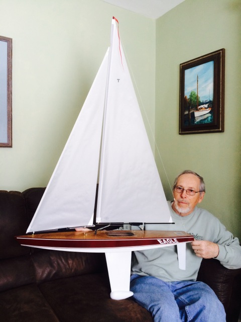 toy sailboat