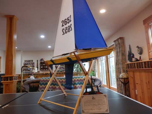 model sailboat toy