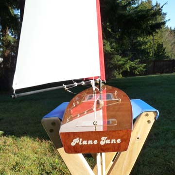 toy sailboat model