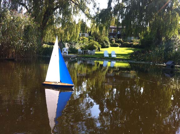 toy sailboat