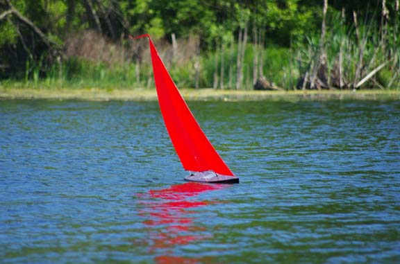 model sailboat