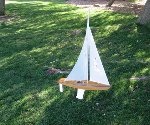 rc model sailboat