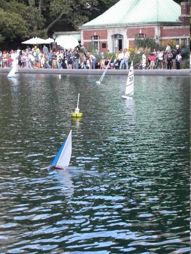 Central Park, Conservatory Pond, Model Sailboats Pond Boat 