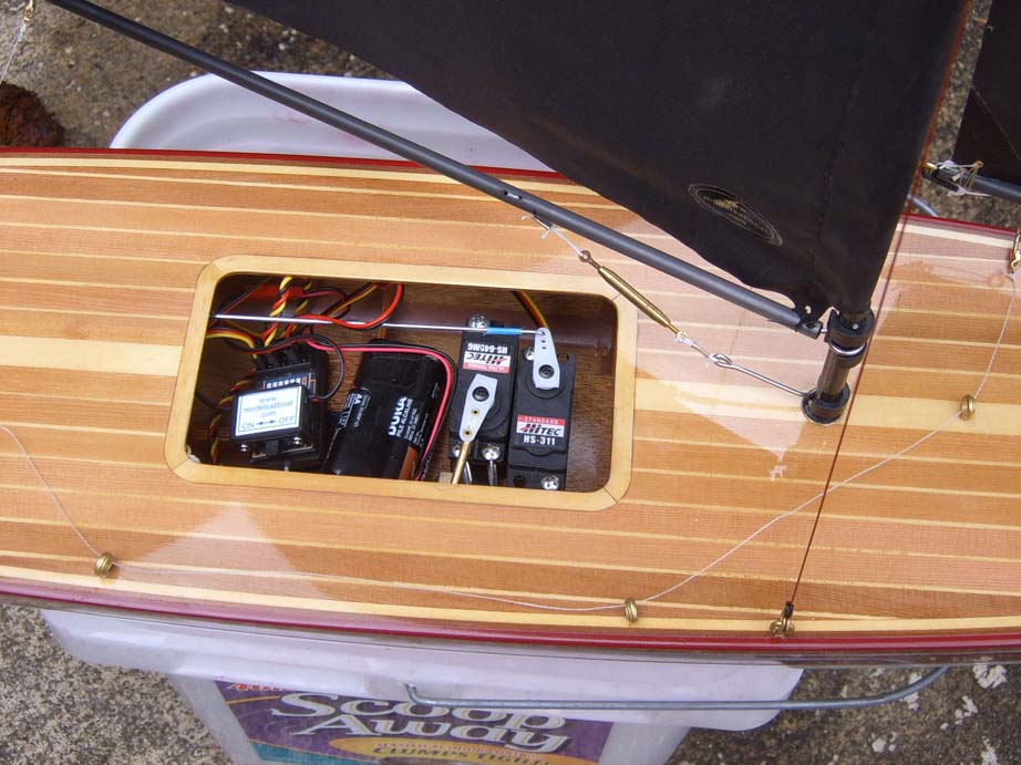 radio controlled model sailboat