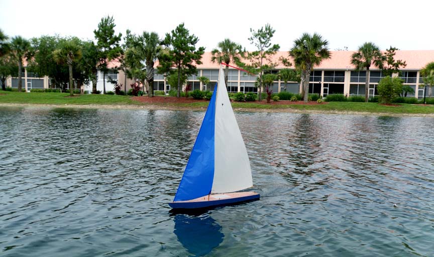 rc model sailboat