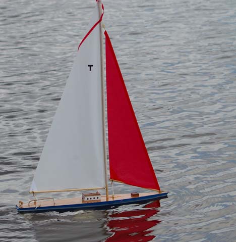 model sailboat