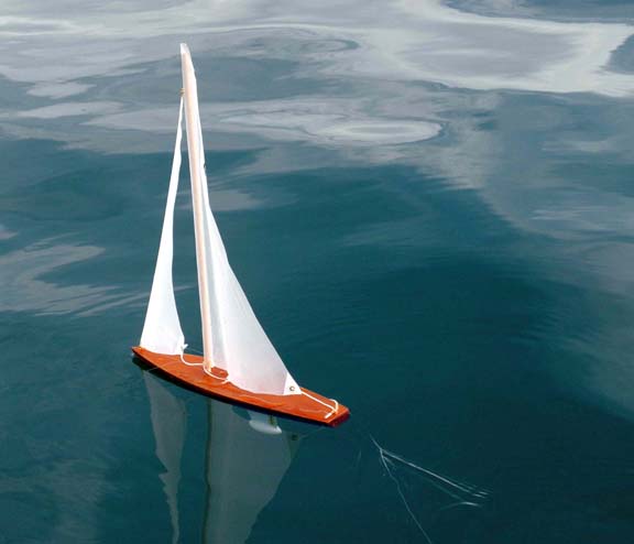 model sailboat