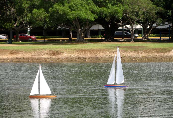 rc model sailboat