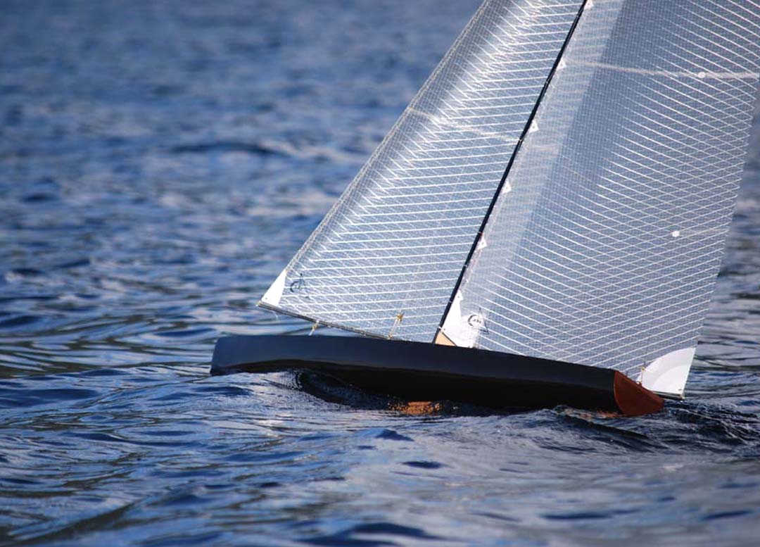 carbon fiber model sailboat