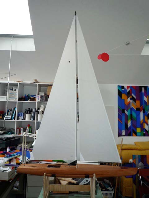 wooden sailboat toy