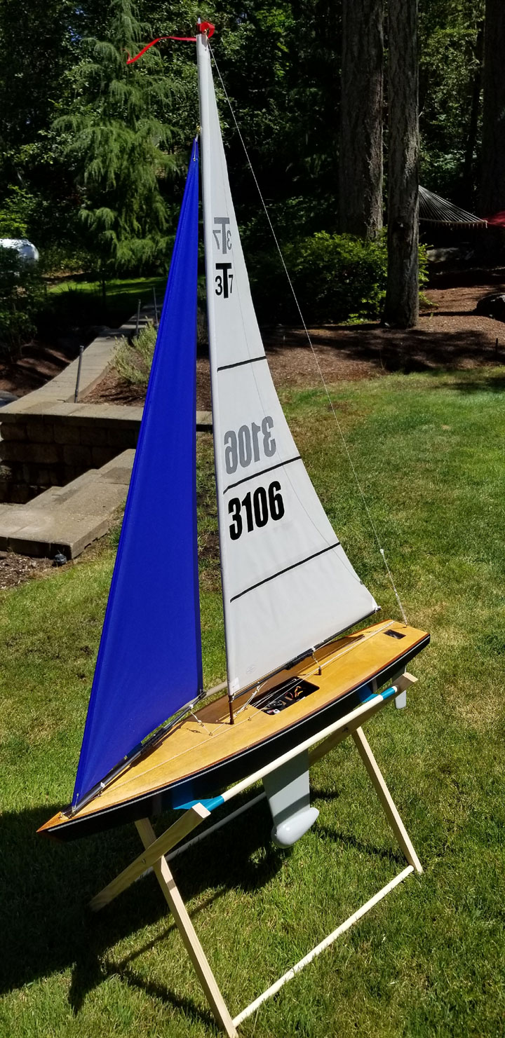 model sail boat fun t37 racing kit